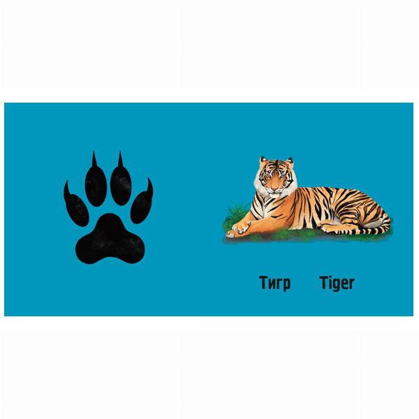 Книги для самых маленьких (0-3 года) - Книжка «Слідами тварин. У джунглях» Ірина Ткачук (9786177329922)#3