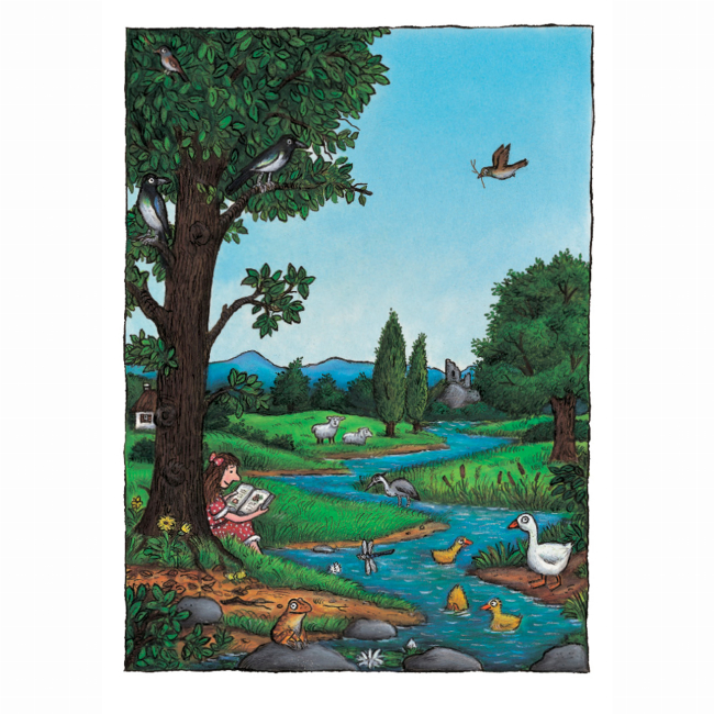 Книги-картинки для дітей (2-6 років) - Книжка «Пісеньки та віршики матінки Гуски» Аксель Шеффлер (9786178093570)#6