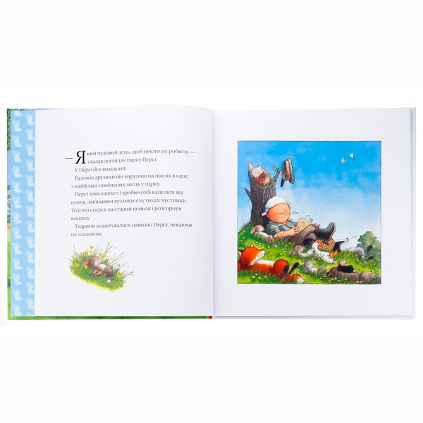 Книги-картинки для детей (2-6 лет) - Книжка «Історії парку Персі. Рятівний загін» Нік Баттерворт (9786178093617)#3