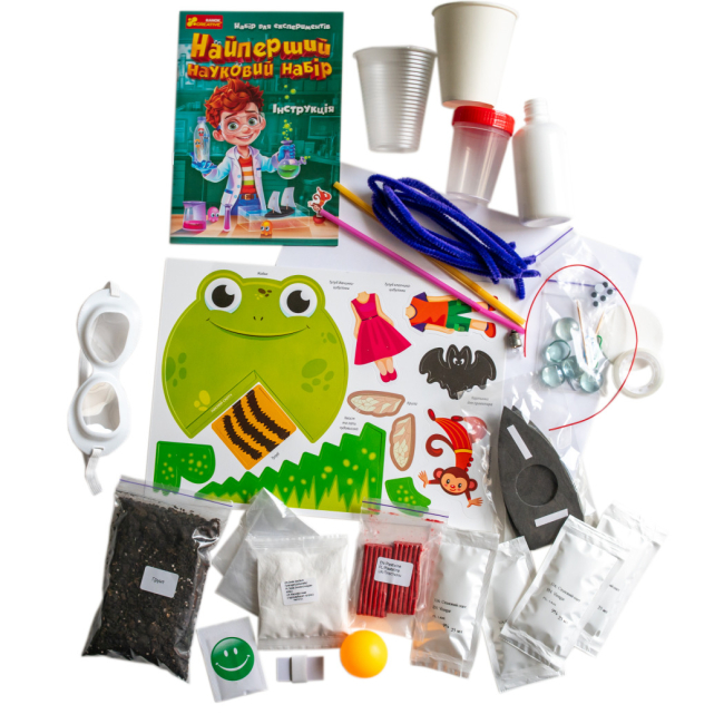 Наукові ігри, фокуси та досліди - ​Набір для дослідів Ranok Creative Найперший науковий набір (10138045У)#2