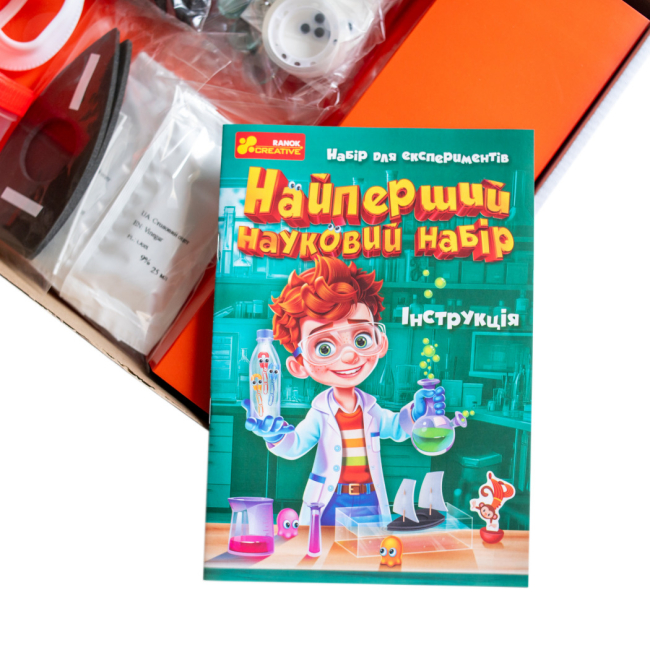Наукові ігри, фокуси та досліди - ​Набір для дослідів Ranok Creative Найперший науковий набір (10138045У)#4
