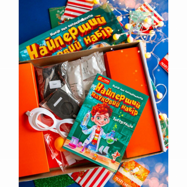 Наукові ігри, фокуси та досліди - ​Набір для дослідів Ranok Creative Найперший науковий набір (10138045У)#5