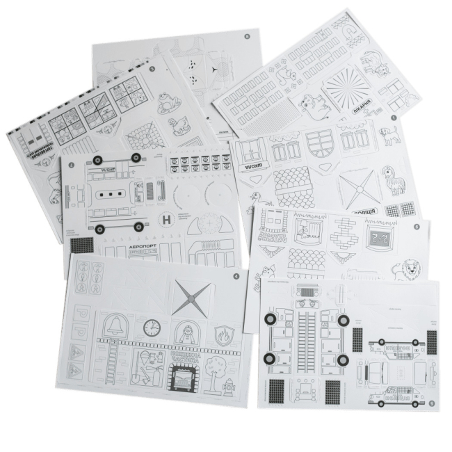 Наукові ігри, фокуси та досліди - ​Набір для дослідів Ranok Creative Будуємо місто (10100674У)#4