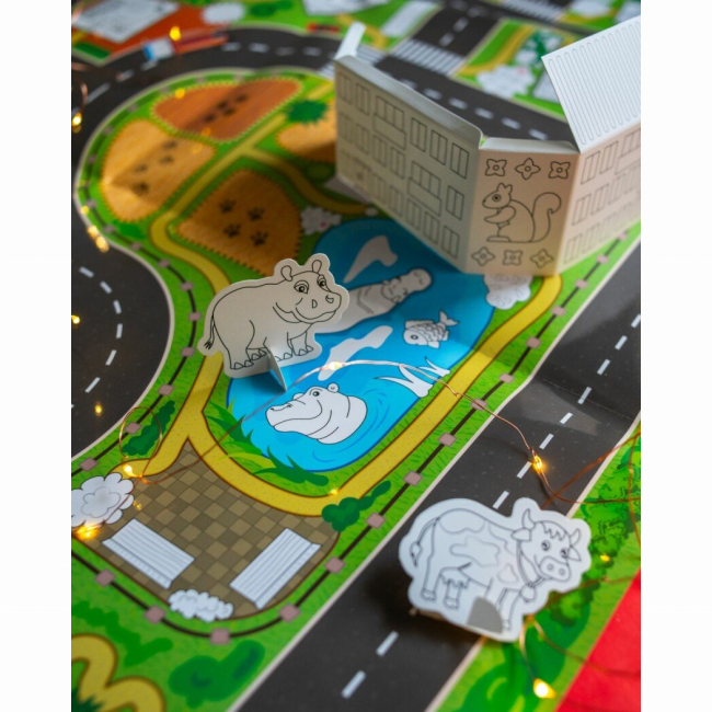 Наукові ігри, фокуси та досліди - ​Набір для дослідів Ranok Creative Будуємо місто (10100674У)#8