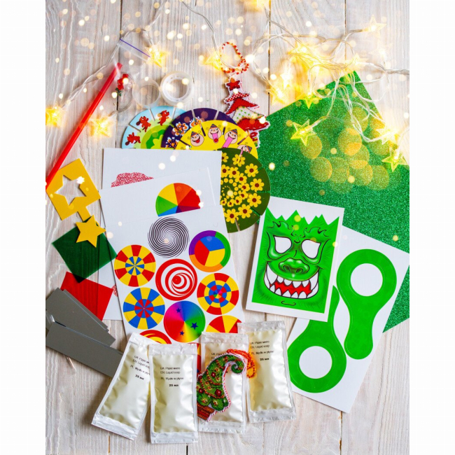 Наукові ігри, фокуси та досліди - ​Набір для дослідів Ranok Creative Big Box зі світлом і кольором (10114169У)#9