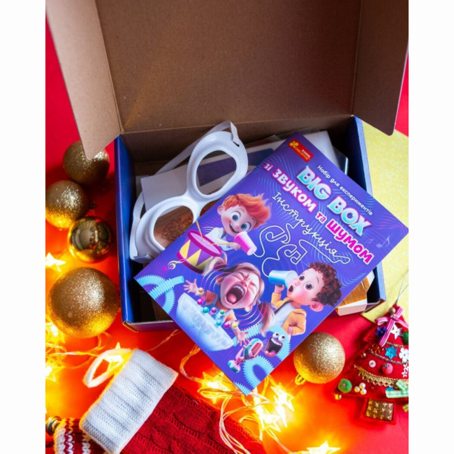 Наукові ігри, фокуси та досліди - ​Набір для дослідів Ranok Creative Big Box зі звуком та шумом (10114170У)#3