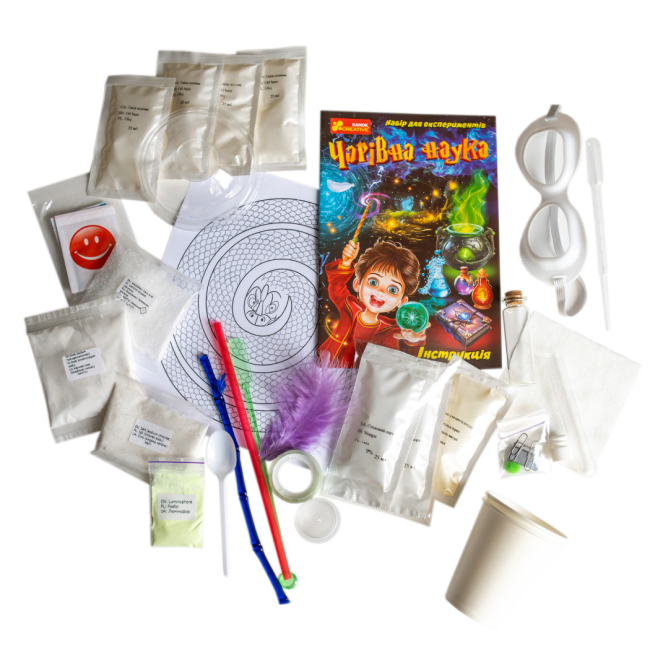 Наукові ігри, фокуси та досліди - ​Набір для дослідів Ranok Creative Чарівна наука (10138043У)#3