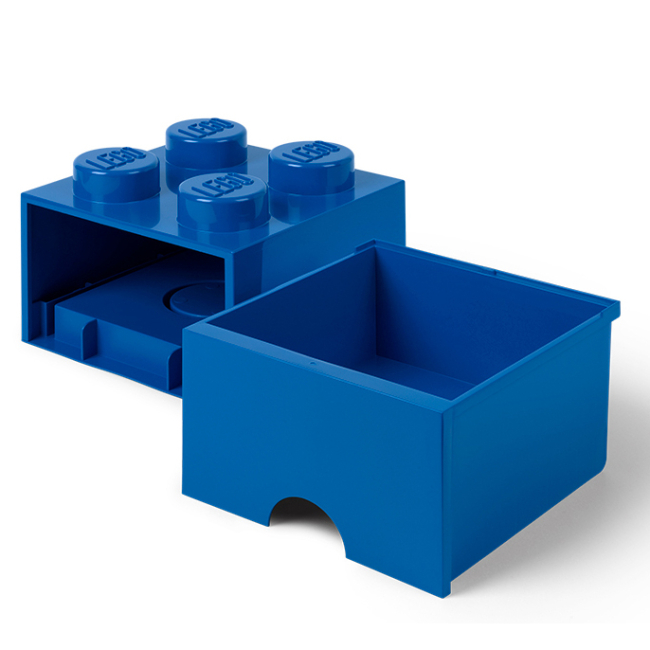 Бокси для іграшок - Висувний ящик для зберігання LEGO Lifestyle Цеглинка 4 синій (40051731)#3