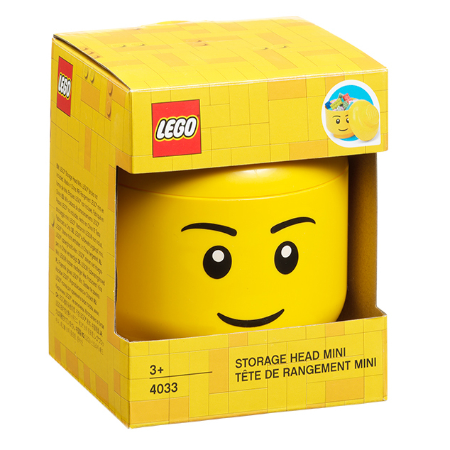 Бокси для іграшок - Бокс-голова LEGO Lifestyle Boy Mini (40330806/40331724)#3