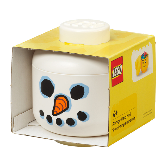 Бокси для іграшок - ​Бокс-голова LEGO Lifestyle Snowman Mini (40330817)#3