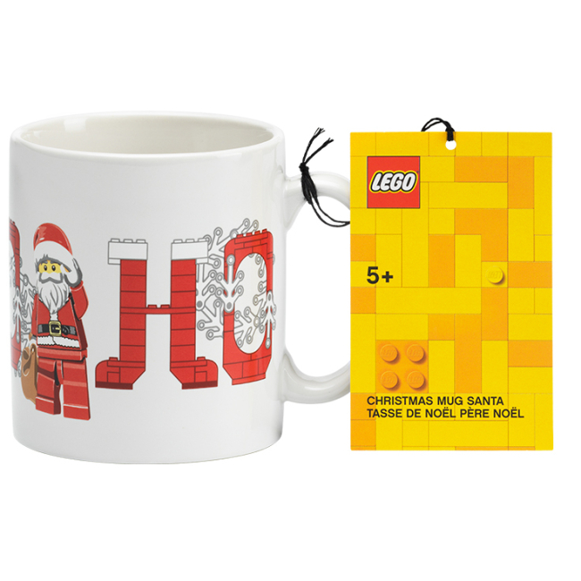 Чашки, склянки - Керамічна чашка LEGO Lifestyle Santa 300 мл (40450800)#2