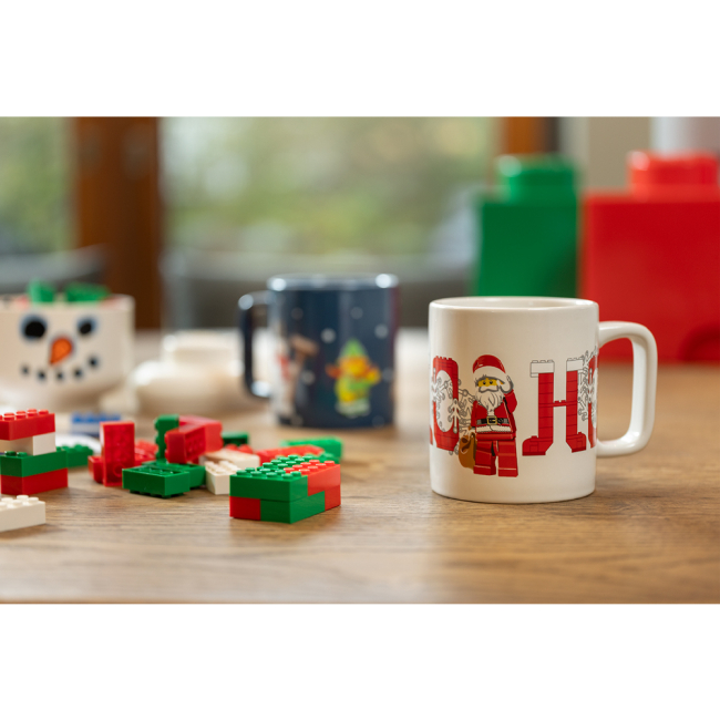 Чашки, склянки - ​Керамічна чашка LEGO Lifestyle Santa 300 мл (40450800)#5
