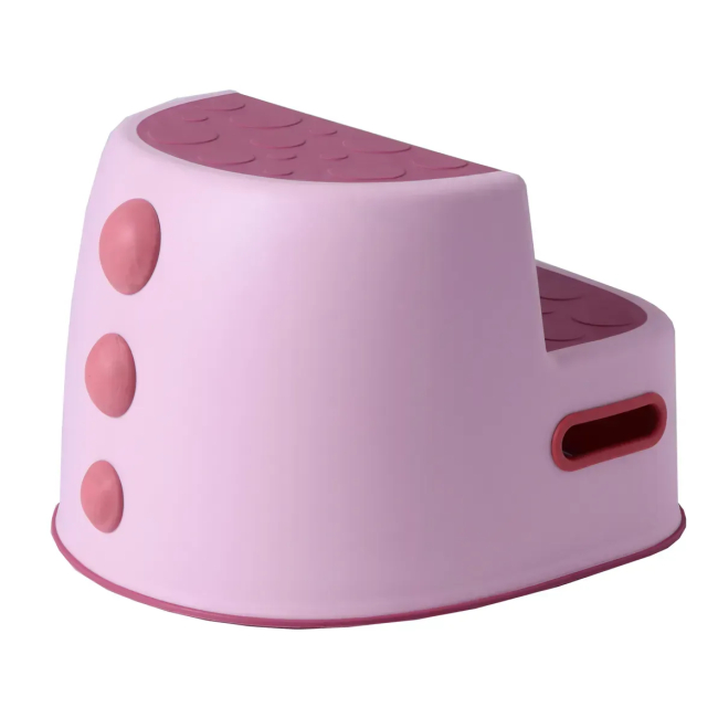 Товары по уходу - Подставка детская ступеньки Babyhood Дракончик розовая (BH-513P)#2