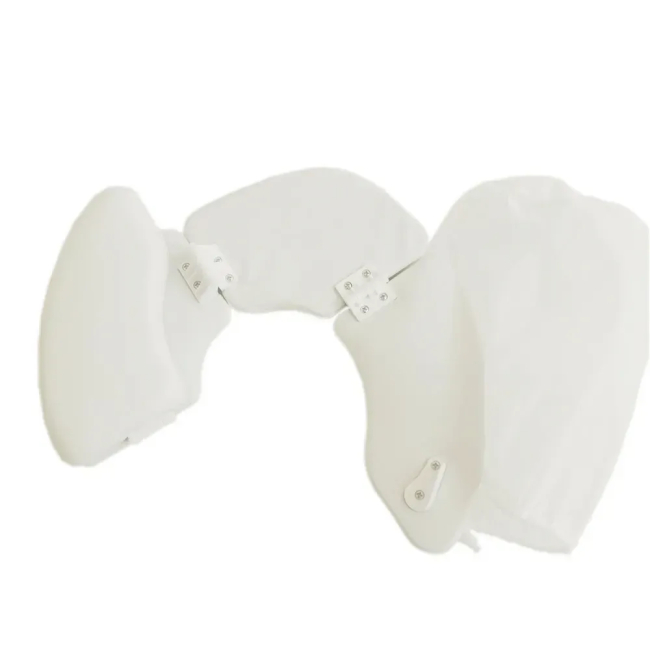 Товари для догляду - ​Складна дорожня накладка на унітаз Babyhood Mommy's helper біла (BH-136W)#4