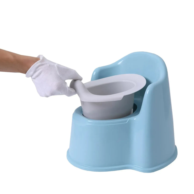 Товари для догляду - ​Дитячий горщик Babyhood Йо Йо блакитний (BH-102B)#3