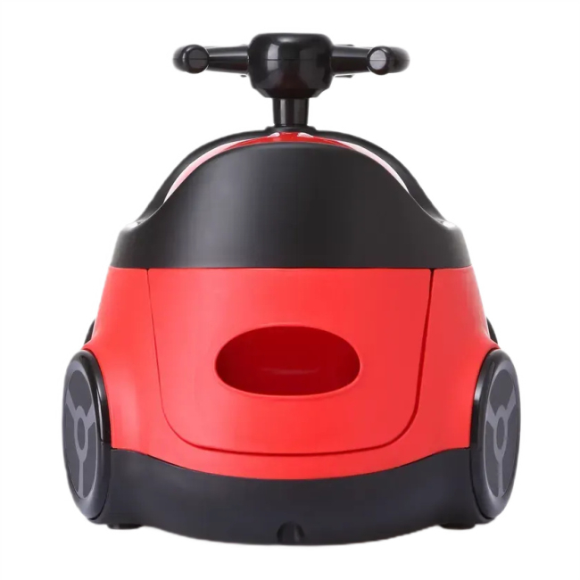 Товари для догляду - Дитячий горщик Babyhood Автомобіль червоний (BH-116R)#2