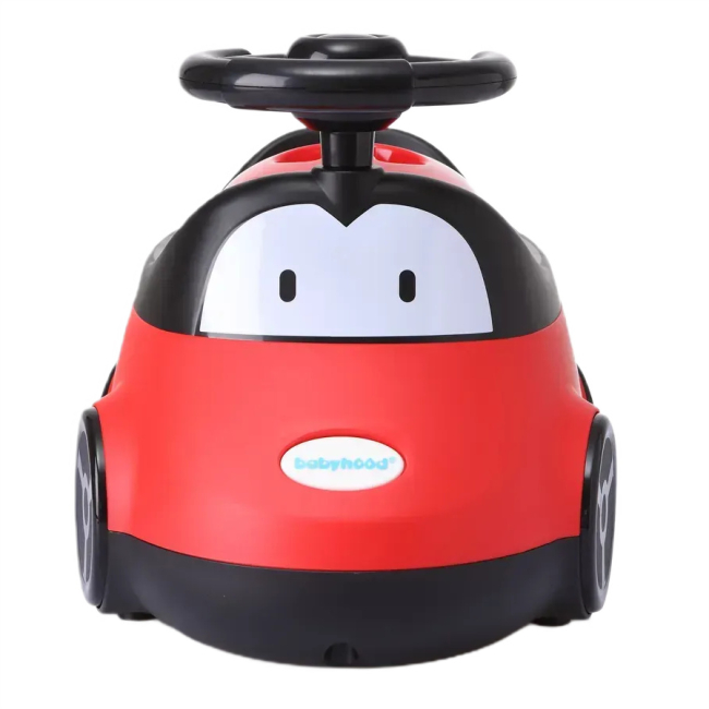 Товари для догляду - Дитячий горщик Babyhood Автомобіль червоний (BH-116R)#3