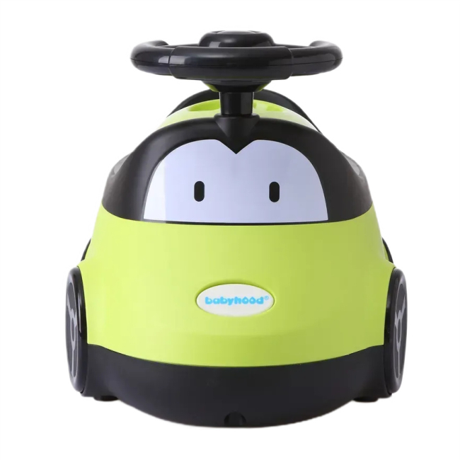 Товары по уходу - Детский горшок Babyhood Автомобиль зеленый (BH-116G)#2