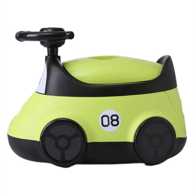 Товары по уходу - Детский горшок Babyhood Автомобиль зеленый (BH-116G)#3