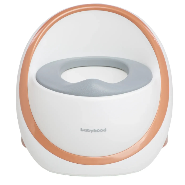 Товары по уходу - Детский горшок Babyhood Капсула золотой (BH-143GL)#2