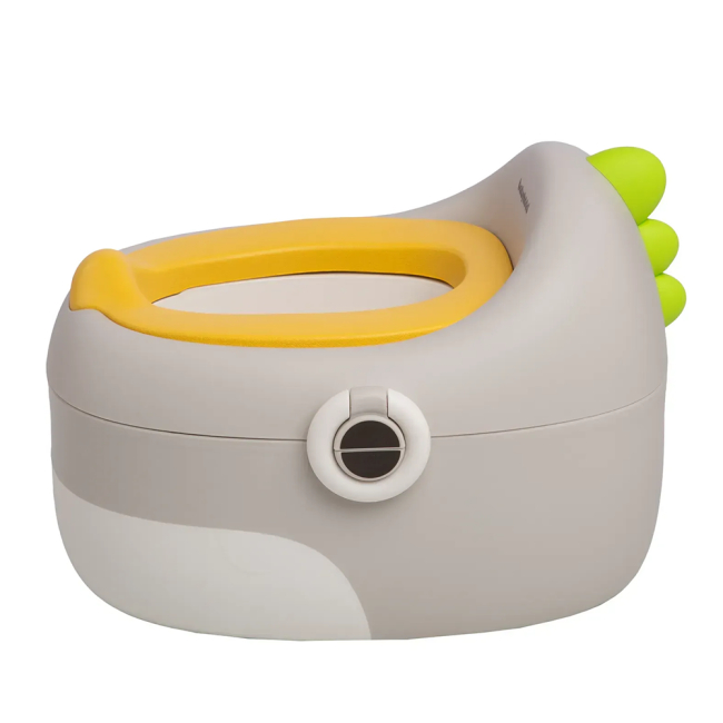 Товари для догляду - Дитячий горщик Babyhood Діно сірий 3 в 1 (BH-144)#4