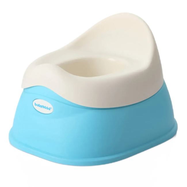 Товары по уходу - Детский горшок Babyhood Классик голубой (BH-117В)#2