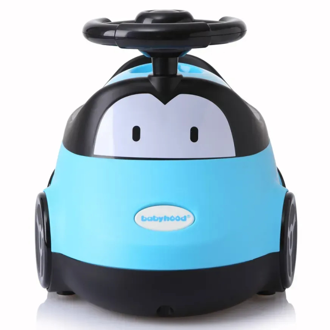 Товары по уходу - Детский горшок Babyhood Автомобиль голубой (BH-116B)#2