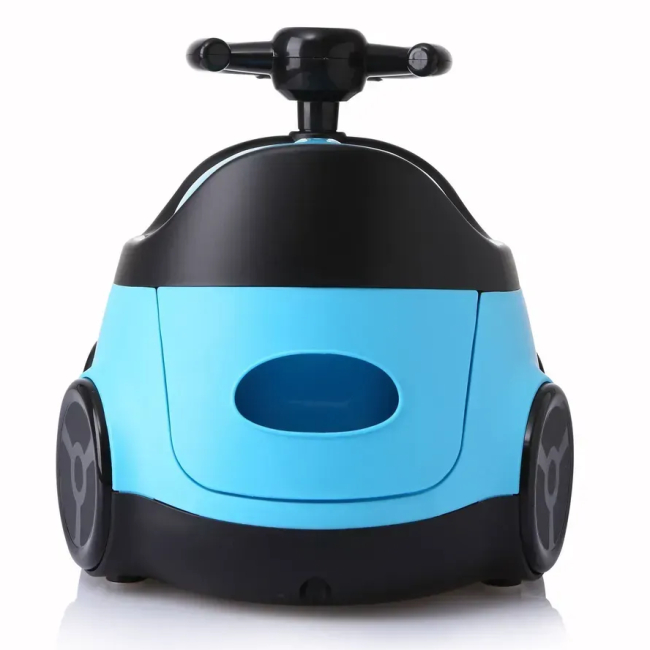 Товары по уходу - Детский горшок Babyhood Автомобиль голубой (BH-116B)#3