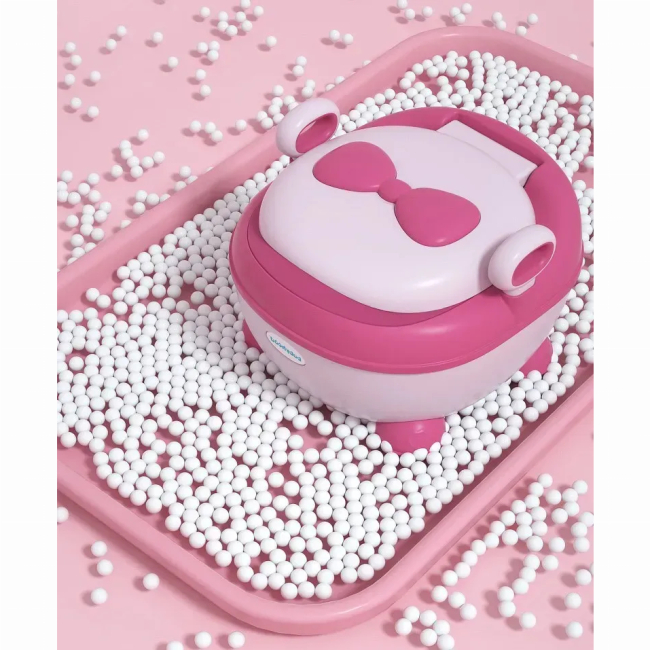 Товари для догляду - Дитячий горщик Babyhood Лу Лу рожевий (BH-128P)#3