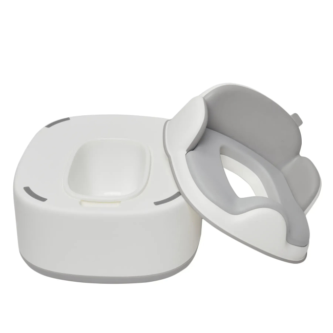 Товари для догляду - Дитячий горщик Babyhood Smart 3 в 1 сірий (BH-107)#3