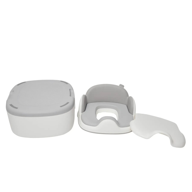 Товари для догляду - ​Дитячий горщик Babyhood Smart 3 в 1 сірий (BH-107)#4