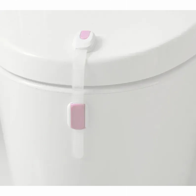 Товари для догляду - Набір універсальних замків Babyhood 3 шт рожевий (BH-605P)#2