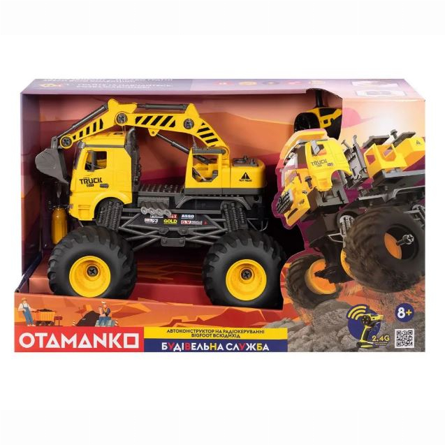 Конструктори з унікальними деталями - Конструктор Otamanko Bigfoot Всюдихід Екскаватор (532.02.81)#2