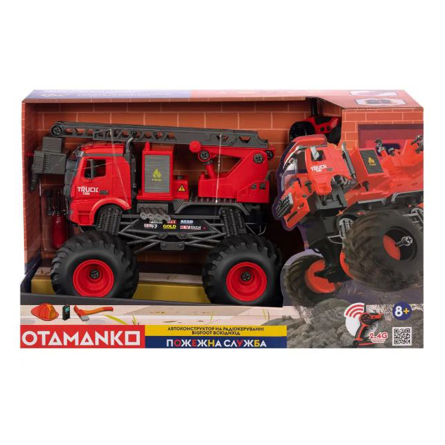Конструктори з унікальними деталями - Конструктор Otamanko Bigfoot Всюдихід Пожежний кран з водою (532.02.83)#2