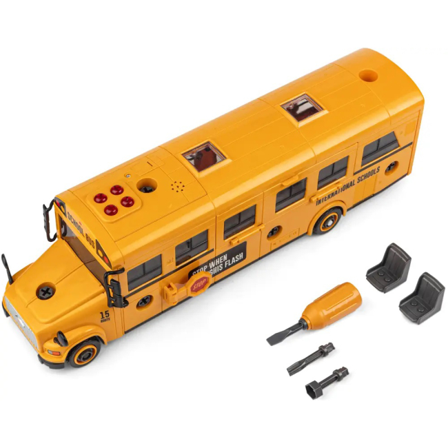 Конструктори з унікальними деталями - Конструктор Otamanko Шкільний автобус (532.02.03)#2