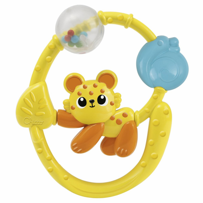 Брязкальця, прорізувачі - Брязкальце на присосці Chicco Тропічний друг 2 в 1 (11820.00)#3