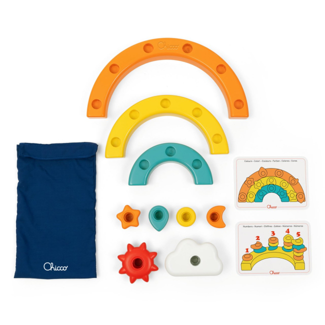Розвивальні іграшки - Розвивальна іграшка Chicco Веселка 2 в 1 (12198.00)#2