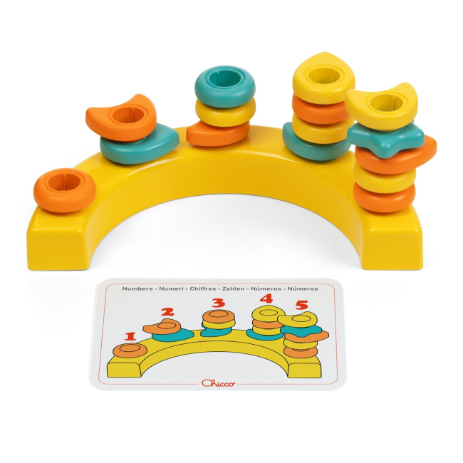 Розвивальні іграшки - Розвивальна іграшка Chicco Веселка 2 в 1 (12198.00)#4