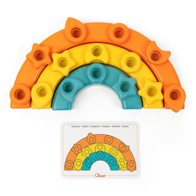 Розвивальні іграшки - Розвивальна іграшка Chicco Веселка 2 в 1 (12198.00)#5