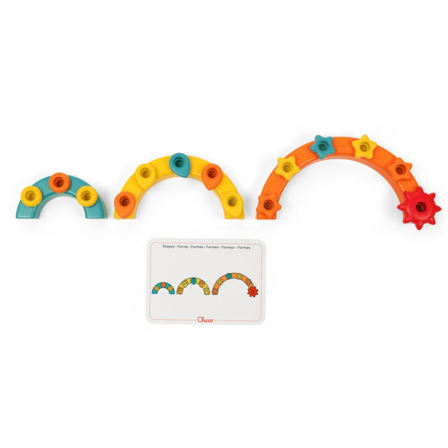 Розвивальні іграшки - Розвивальна іграшка Chicco Веселка 2 в 1 (12198.00)#6