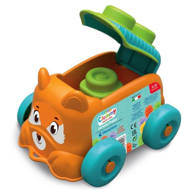 Машинки для малюків - Машинка Clementoni Soft Clemmy Sensory Fox Лисиця (17904.10)#2