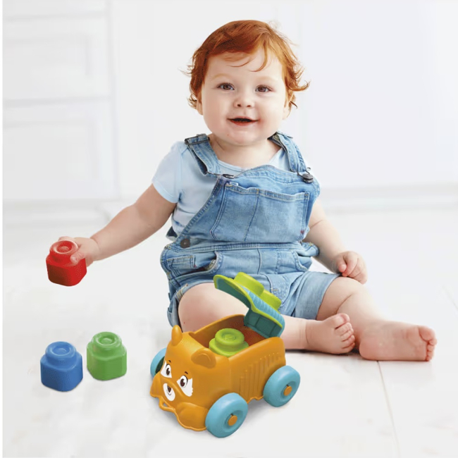 Машинки для малюків - Машинка Clementoni Soft Clemmy Sensory Fox Лисиця (17904.10)#3