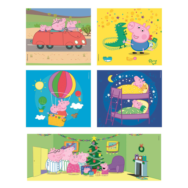 Пазлы - Пазл Clementoni Peppa Pig 10 в 1 (20271)#2