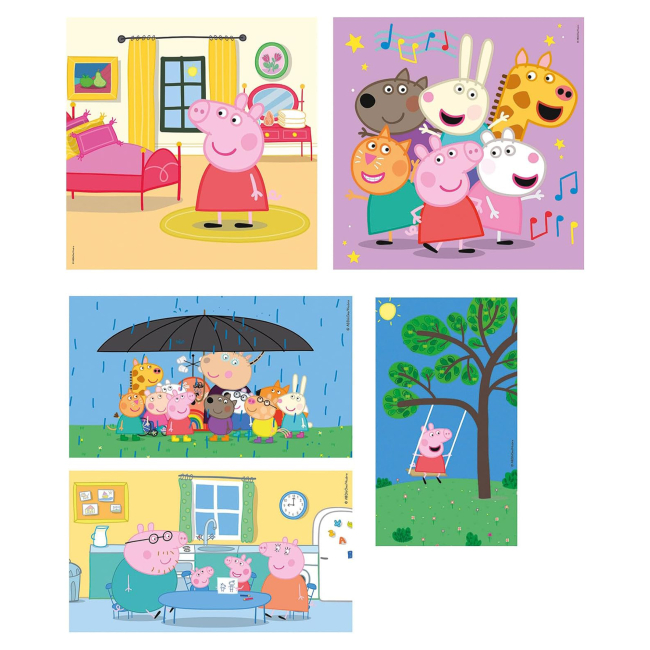 Пазлы - Пазл Clementoni Peppa Pig 10 в 1 (20271)#3
