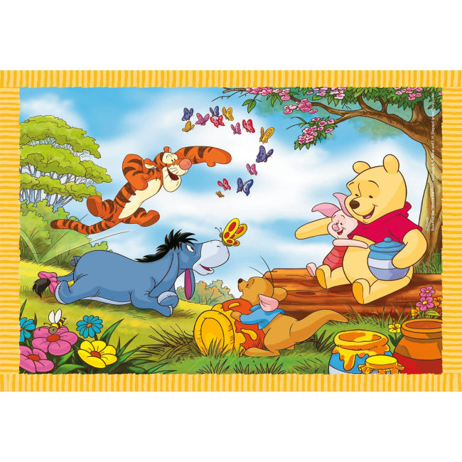 Пазлы - Пазл Clementoni Winnie the Pooh 4 в 1 (21514)#2