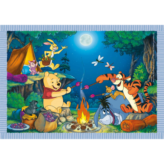 Пазлы - Пазл Clementoni Winnie the Pooh 4 в 1 (21514)#3