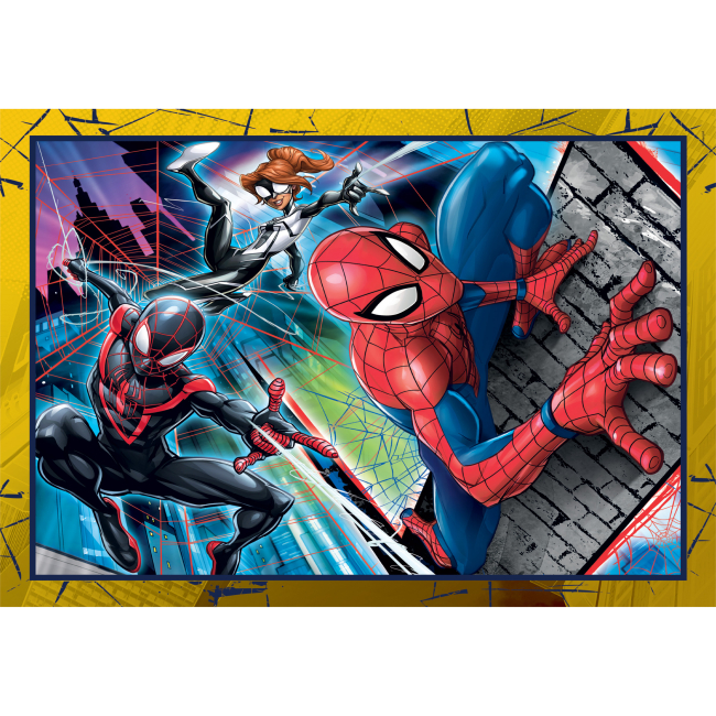 Пазлы - Пазл Clementoni Spider-Man 4 в 1 (21515)#2