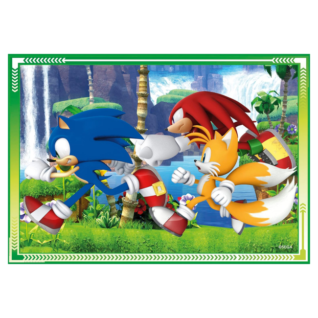 Пазлы - Пазл Clementoni Sonic 4 в 1 (21522)#3