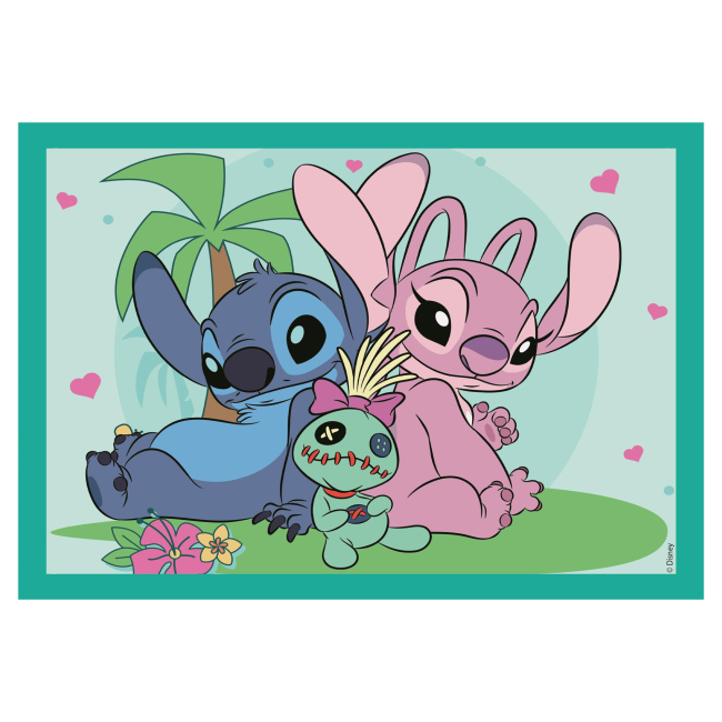 Пазлы - Пазл Clementoni Stitch 4 в 1 (21745)#5