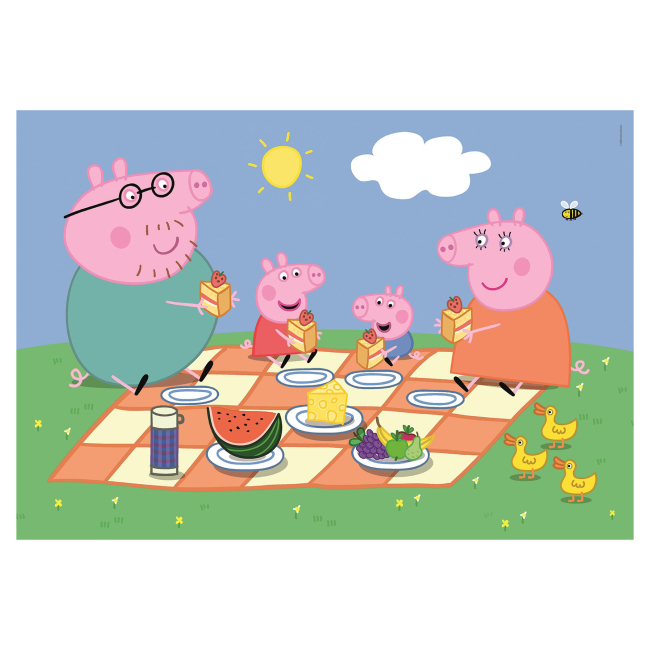 Пазли - Пазл Clementoni Maxi Peppa Pig 24 елементи (24028)#2